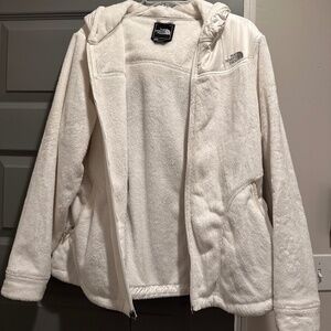 Women's North Face Fleece Jacket w/ hood